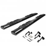 2003 Chevy Silverado 1500 Extended Cab Nerf Bars Black 6 Inches Oval