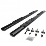 2009 Ford F150 SuperCab Nerf Bars Black 5 Inches Oval