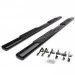 2009 Ford F150 SuperCrew Nerf Bars Black 5 Inches Oval