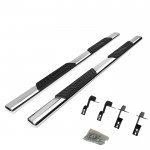 2012 Ford F350 Super Duty SuperCab Nerf Bars Stainless 5 Inches Oval