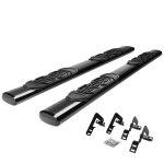 Ford F150 SuperCrew 2001-2003 Nerf Bars Black 6 Inches Oval