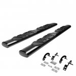 1999 Ford F150 SuperCab Nerf Bars Black 6 Inches Oval
