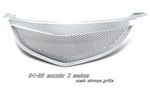 2006 Mazda 3 Sedan Chrome Steel Mesh Grille