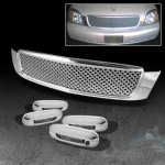 Cadillac Deville 2000-2005 Chrome Mesh Grille and Door Handle Covers