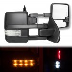 2015 Chevy Silverado 3500HD Towing Mirrors Clear LED Lights Power Heated