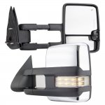 2001 GMC Sierra 2500HD Chrome Towing Mirrors Clear LED Lights Power Heated