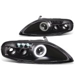 Lexus SC300 1992-1999 Black Halo Projector Headlights