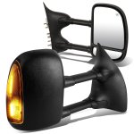 Ford F250 Super Duty 1999-2002 Towing Mirrors Power Heated Smoked Signal Lights
