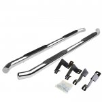 2011 Toyota Tacoma Access Cab Nerf Bars Stainless Steel
