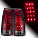 Cadillac Escalade 1999-2000 LED Tail Lights Red and Smoked