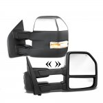2019 Ford F150 Chrome Towing Mirrors Power Heated LED Signal 8 Pins