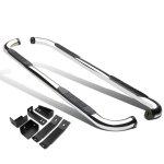 2004 Chevy Silverado 1500HD Crew Cab Nerf Bars Stainless Steel
