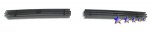 2005 Chevy Silverado Black Top Bumper Billet Grille