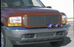 Ford Excursion 1999-2003 Polished Aluminum Billet Grille