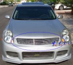 2003 Infiniti G35 Sedan Aluminum Billet Grille