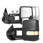 2018 Chevy Silverado Towing Mirrors Clear LED DRL Power Heated