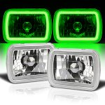 1988 Chrysler Conquest Green Halo Tube Sealed Beam Headlight Conversion