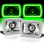 1985 Nissan 300ZX Green Halo Tube Sealed Beam Headlight Conversion