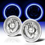 1980 Nissan 280ZX Blue SMD LED Sealed Beam Headlight Conversion