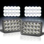 1976 Buick Skyhawk Black Full LED Seal Beam Headlight Conversion