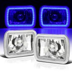 Jeep Wrangler 1987-1995 Blue SMD LED Sealed Beam Headlight Conversion
