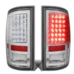 2012 Dodge Ram Chrome LED Tail Lights