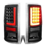2013 Dodge Ram 3500 Black LED Tail Lights N2R