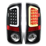 2007 Dodge Ram 2500 Black LED Tail Lights Tube