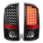 2003 Dodge Ram 3500 Black LED Tail Lights 2003 Dodge Ram 3500 Black LED Tail Lights