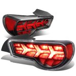 Subaru BRZ 2013-2020 Black LED Tail Lights