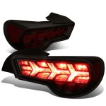 Scion FRS FT86 2013-2017 Black Smoked LED Tail Lights Scion FRS FT86 2013-2017 Black Smoked LED Tail Lights