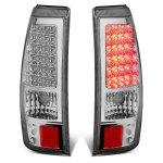 2003 Chevy Silverado 3500 Chrome LED Tail Lights 2003 Chevy Silverado 3500 Chrome LED Tail Lights