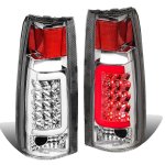 1999 GMC Yukon Denali Chrome LED Tail Lights Tube