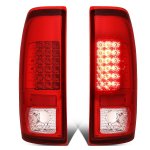Ford F150 1997-2003 Red LED Tail Lights