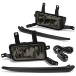 Chevy Tahoe 2015-2020 Smoked Fog Lights Black Trim
