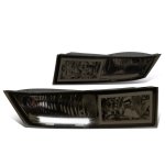 Cadillac Escalade 2007-2014 Smoked Fog Lights LED DRL