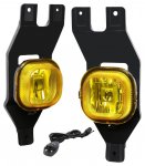 2002 Ford F350 Super Duty Yellow Fog Lights Kit