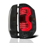 2021 Toyota Tundra Smoked LED Tail Lights Tube