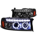 1994 Dodge Ram 3500 Black Projector Headlights