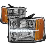 2007 GMC Sierra 2500HD Headlights LED DRL