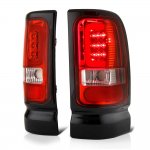 2002 Dodge Ram 2500 LED Tail Lights Red Tube