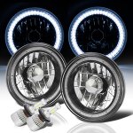 Pontiac Ventura 1972-1977 SMD Halo Black Chrome LED Headlights Kit