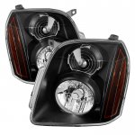 GMC Yukon XL 2007-2014 Black Euro Headlights GMC Yukon XL 2007-2014 Black Euro Headlights