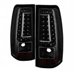 2005 Chevy Silverado Black Custom LED Tail Lights 2005 Chevy Silverado Black Custom LED Tail Lights