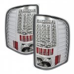 2010 Chevy Silverado Chrome C-Custom LED Tail Lights