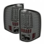 2011 Chevy Silverado 2500HD Smoked C-Custom LED Tail Lights