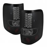 Ford F150 2004-2008 Black Smoked LED Tail Lights