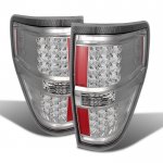 2010 Ford F150 Chrome LED Tail Lights 2010 Ford F150 Chrome LED Tail Lights