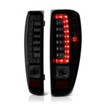 2009 GMC Canyon Black Smoked LED Tail Lights