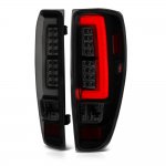 2011 Chevy Colorado Black Smoke LED Tail Lights Tube